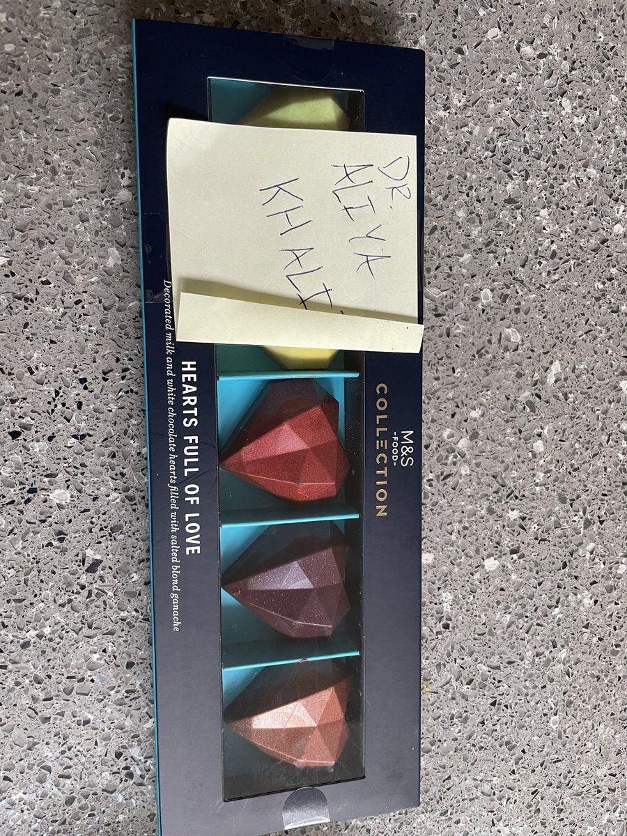 Student or advisee colleague(s), thank you for this beautiful gift! If you are the one who left it for me at LMH, please come forward so I can thank you personally. You made my day!