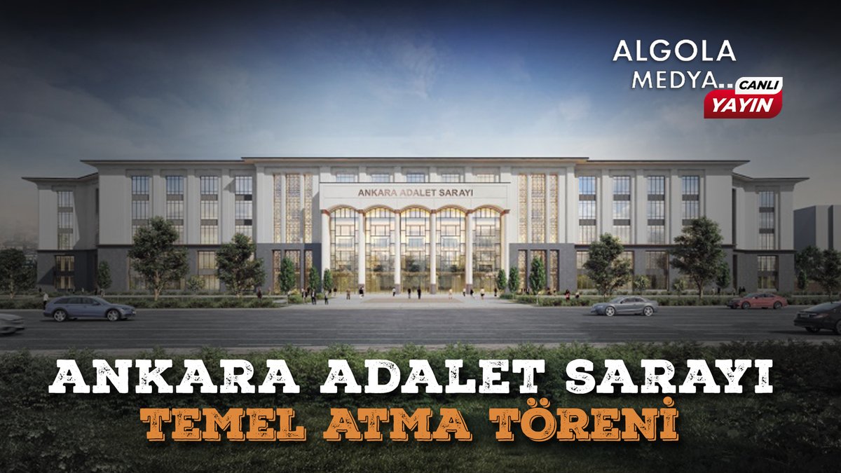 Ankara Adalet Sarayı Temel Atma Töreni

youtube.com/live/zw7I1qWUp…

#adalet #ankara #adliye