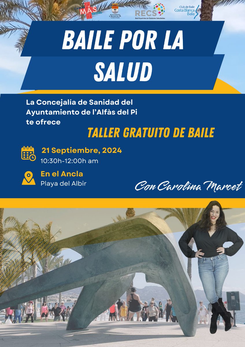 Se reactivan los Talleres de Baile gratuitos en la playa de l’Albir dlvr.it/TDQVXd