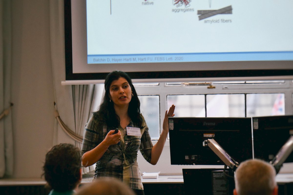 CarlomagnoNMR's tweet photo. NMR can provide insights into complexes as large as 1MDa presented by Rina Rosenzweig with an excellent talk on Pathogenic mutants of DNAJB6. @lab_rosenzweig @WeizmannScience #Chaperones https://t.co/WNfyxVKBxx
