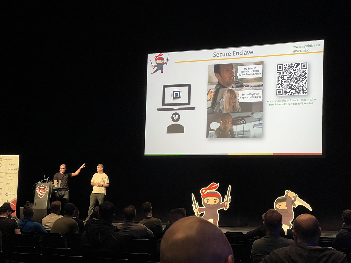 <a href="/UgurKocDe/">Ugur Koc</a> and <a href="/SteffenAtCloud/">Steffen Schwerdtfeger</a> are rocking the stage with all the latest #macOS news when managing macOS with #MSIntune 👌💪