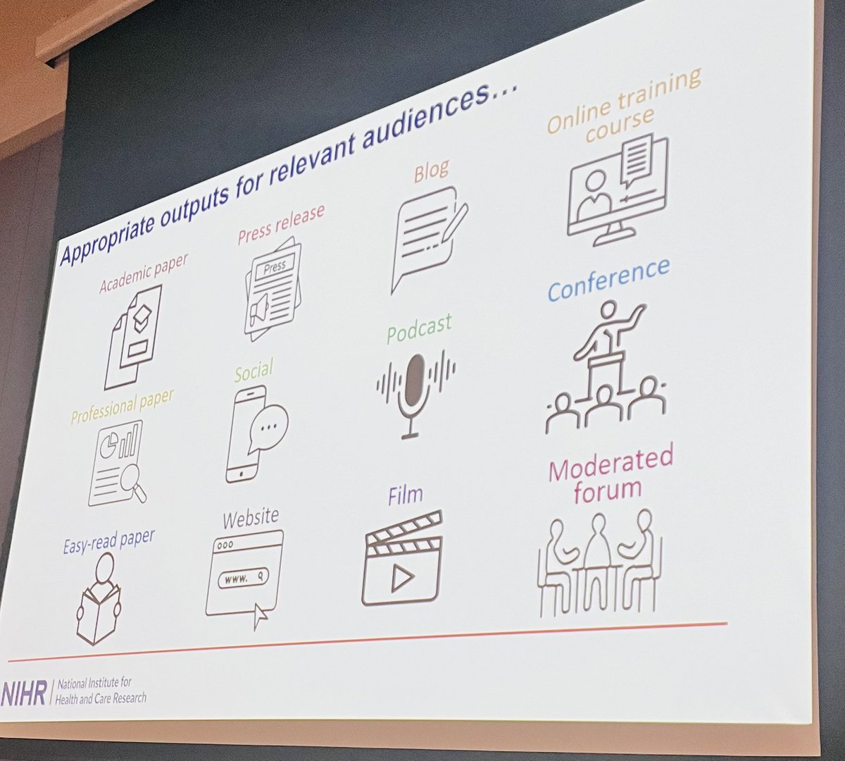 Prof Dr Lyvonne Tume RN (@lyvonnetume) on Twitter photo <a href="/KathyRowan101/">Kathy Rowan</a> reminds us to consider dissemination is more than just academic papers ! @#EHUHRIshowcase <a href="/edgehill_HRI/">Edge Hill University Health Research Institute</a> <a href="/edgehill/">Edge Hill University</a> @NIHRevidence <a href="/KathyRowan101/">Kathy Rowan</a> reminds us to consider dissemination is more than just academic papers ! @#EHUHRIshowcase <a href="/edgehill_HRI/">Edge Hill University Health Research Institute</a> <a href="/edgehill/">Edge Hill University</a> @NIHRevidence