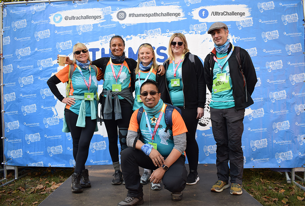 BrainAppeal's tweet photo. What an amazing day! Over £20,000 raised from our 40th anniversary Thames Path celebration walk! Huge thanks to our amazing supporters, corporate partners Carpmaels &amp; Ransford and Mewburn Ellis, and Queen Square staff for joining us on this special day! 💙 https://t.co/5gf4YAU9j8