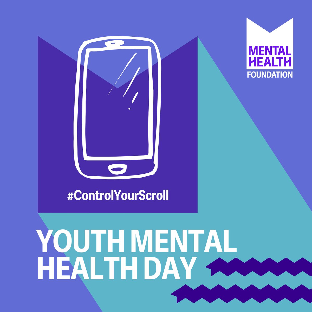 It’s #YouthMentalHealthDay, and this year’s theme is #ControlYourScroll!

In the digital age, it’s easy to get caught in the scroll.

👉 Set screen time limits, unplug, and be mindful of how social media affects your mental wellbeing.

#YMHD2024 #YouthMentalHealth <a href="/stem4org/">stem4</a> 💜