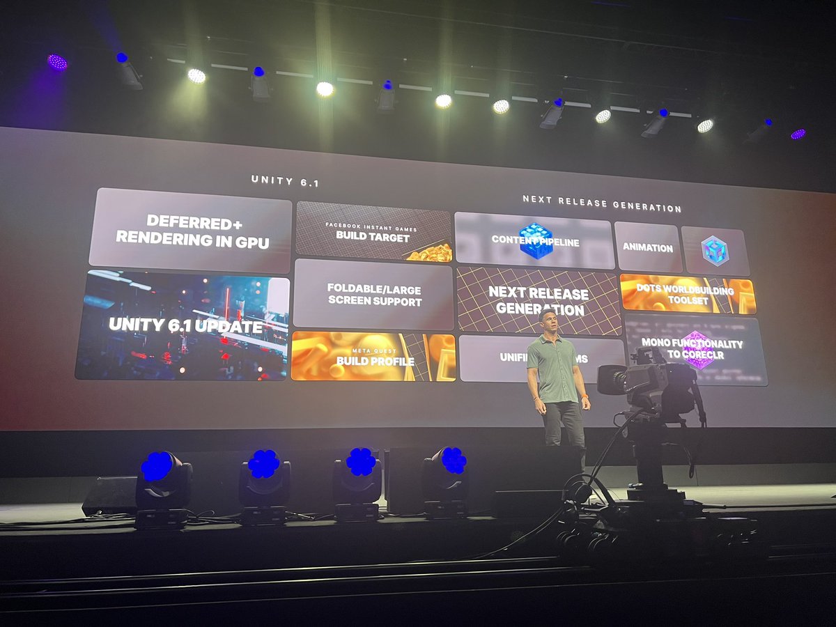 UnityAdventure's tweet image. Lo que se viene para Unity 🤩 #Unite2024