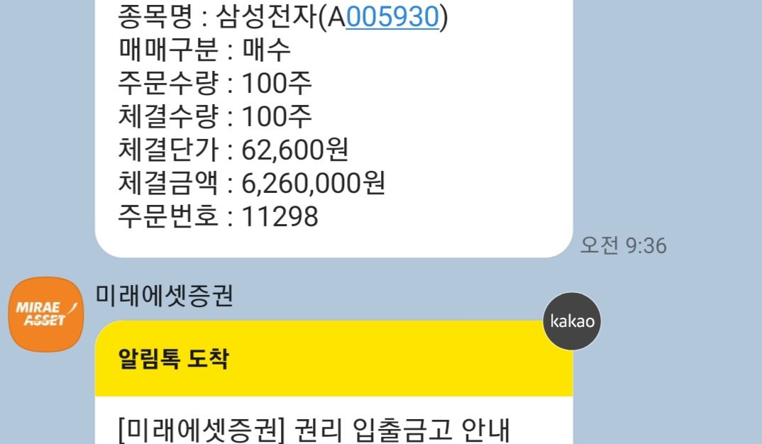 Keymong368774's tweet image. 삼성전자.100주 충동매수.

작년부터 비중은 더 안늘리기로 한 삼성전자 주식이. 
오늘 뭔가 마음이가 강하게 땡겨 매수를 걸어놨는데 체결?!
넘나 초과된 비중이니,길게 보유할 생각은 없는 물량.

그니깐 이젠 좀 올라주랑!😭 #국내주식 #삼성전자 #스윙