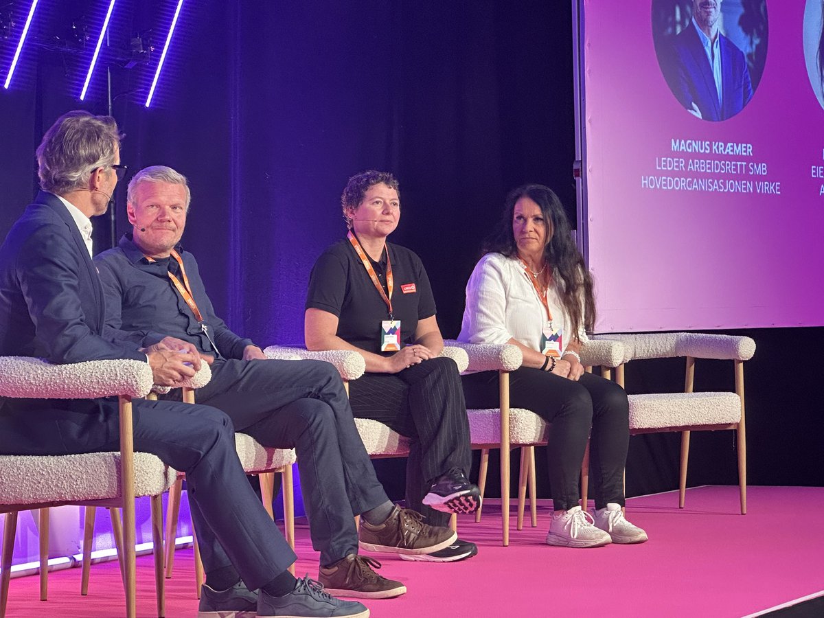 De lokale heltene: panelsamtale med lokale virksomheter i forbindelse med at bransjerapport for servicenæringen er lansert. virke.no/globalassets/r…
