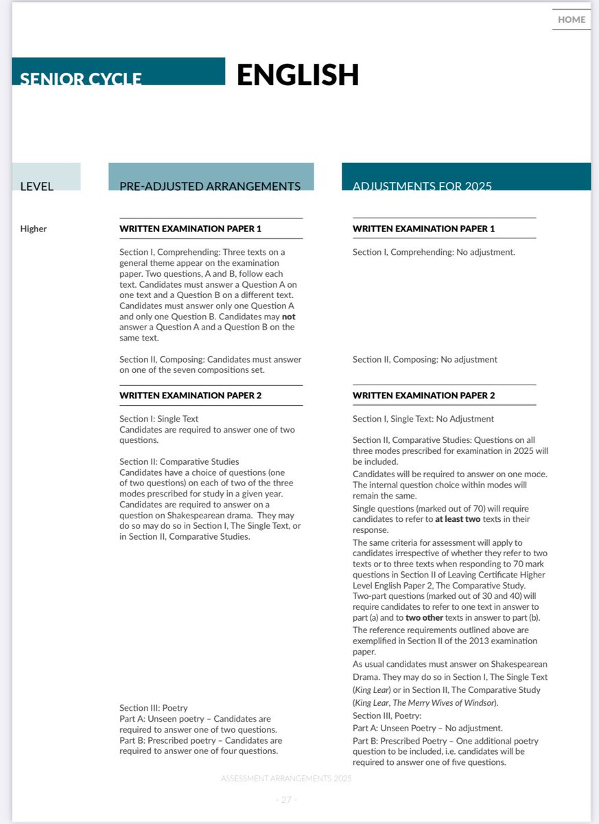 Oide_English's tweet photo. English Teachers 🔔 Assessment Arrangements Update https://t.co/F25HS2AmmL https://t.co/sPHJOUu0xo