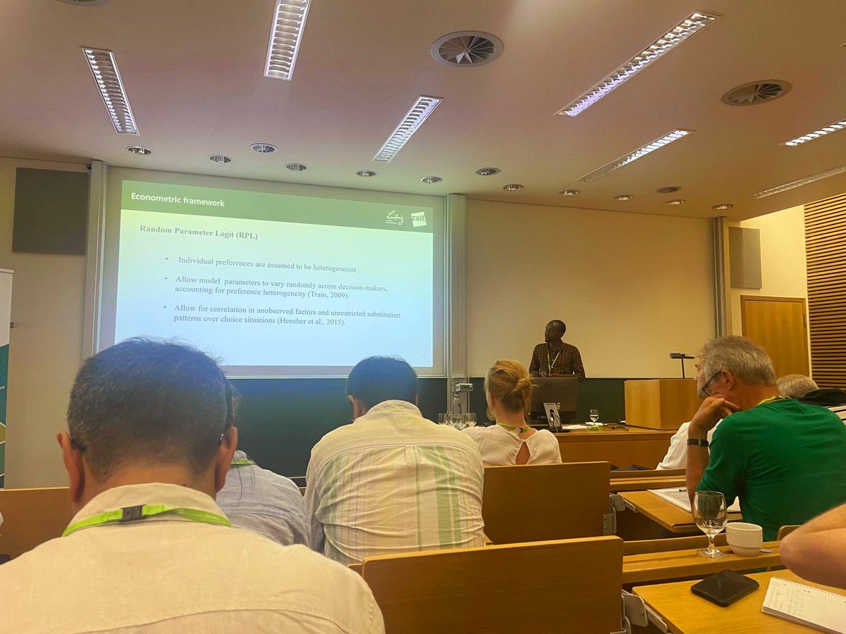 philipmiriti's tweet photo. I was glad to share part of my  PhD research focusing on  Farmers' Adoption Preferences  for  Sustainable Crop Protection  and Pesticide Use Reduction  and  thereafter, engaged  in insightful discussions.#landscape2024 organised by @zalf_leibniz #SustainableAgriculture https://t.co/6CYgWBEUCE