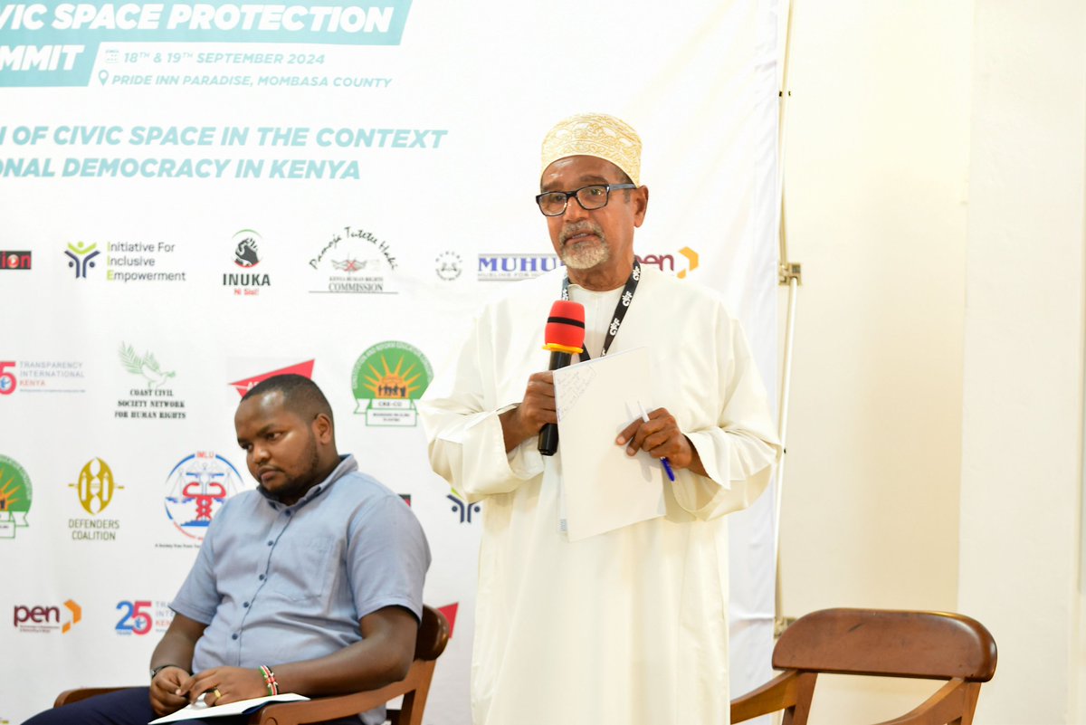 CoastRights's tweet image. &quot;Independent Institutions must work for the people&quot;. We must speak when they are silent. 
@KhelefKhalifa 
#CSPS4
#SafeProtests
#DigitalCivicSpace
#CSORegulation