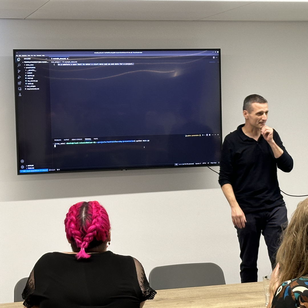 nine_ch's tweet photo. Unser TechTalkThursday #21 war ein voller Erfolg โ dank den tollen Speakern und dem interessierten Publikum. ๐ฅณ๐ Hier https://t.co/s1yLIyjoXp gibt's Fotos zum Event โ und hier https://t.co/bshM1jx0W8 die Anmeldung fรผr den nรคchsten TechTalk. ๐
๐ #techtalkthursday #event #nine https://t.co/nkzm4I8UCK