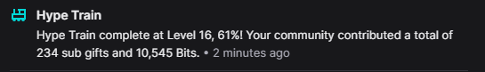 Pyrrhixz's tweet photo. Day 5 of #succathon wrapped up with a MASSIVE increase to the timer!
Thank you all for the amazing hype train as well as @SaiminIV @Zeth3n and @MyNameIsDozzer for the raids! Be back tomorrow to play some #NIKKE and until then, I bedge! https://t.co/x5hD45cddb