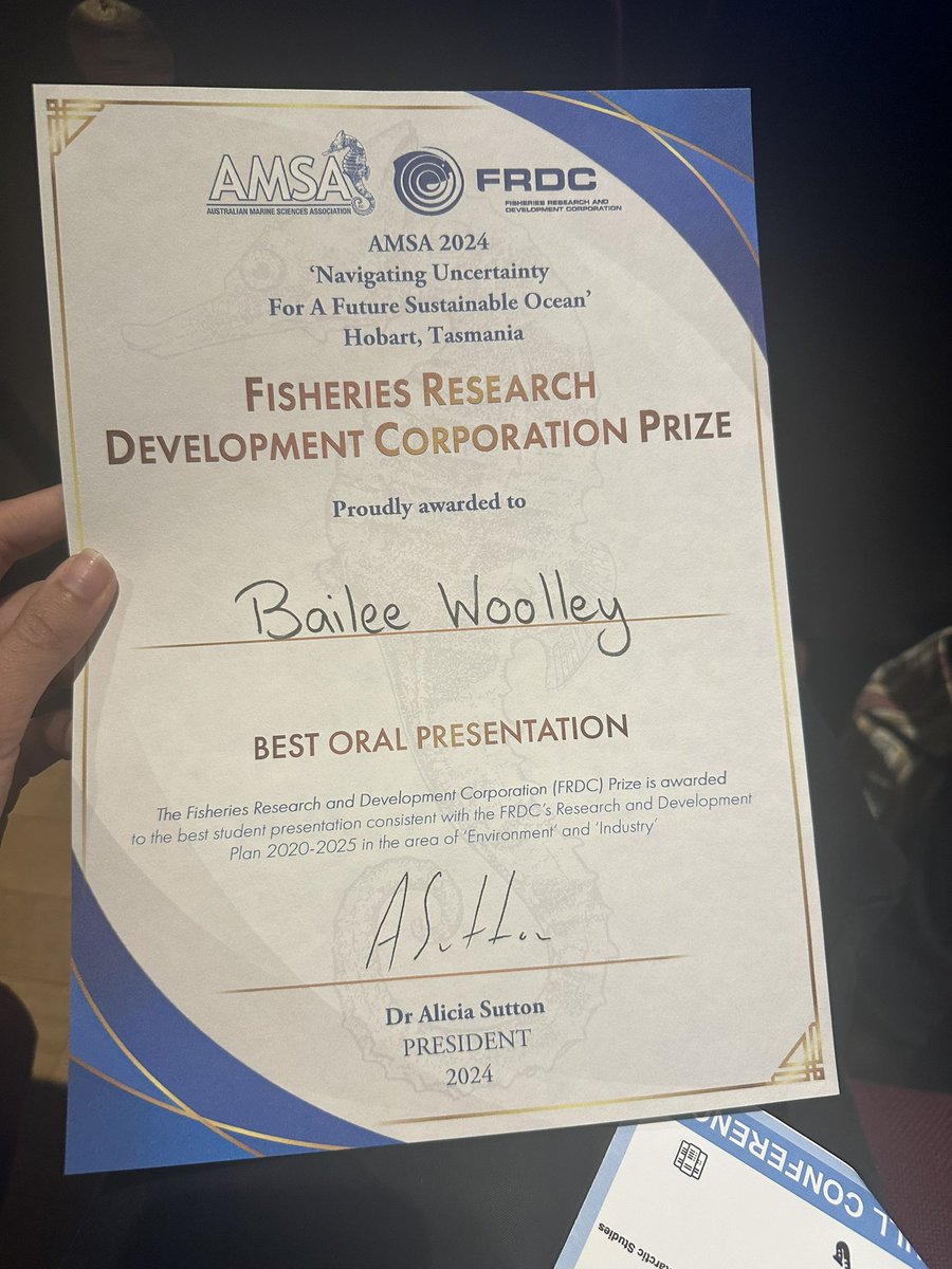 Had the best time presenting my final PhD chapter at #AMSANZMSS2024 <a href="/AMSAconf/">AMSA-NSMSS 2024 Conference</a> on the Melbourne skate. An awesome week with some incredible talks. <a href="/IMASUTAS/">IMAS</a>