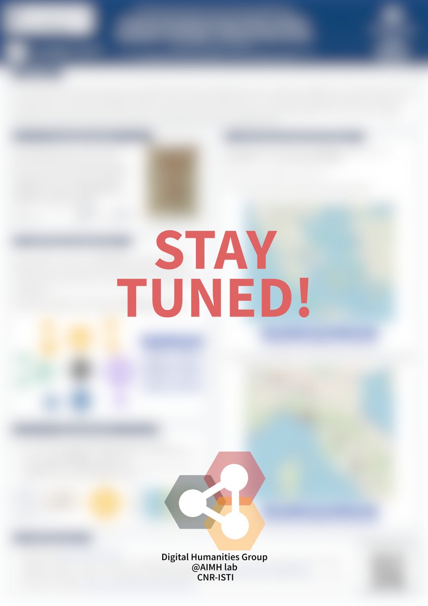 Next week, we’ll be presenting our short paper in a poster session at #TPDL2024! 🔍✨ We can’t wait to share our latest insights and innovations.

Stay tuned for updates and highlights! 
@IstiCnr