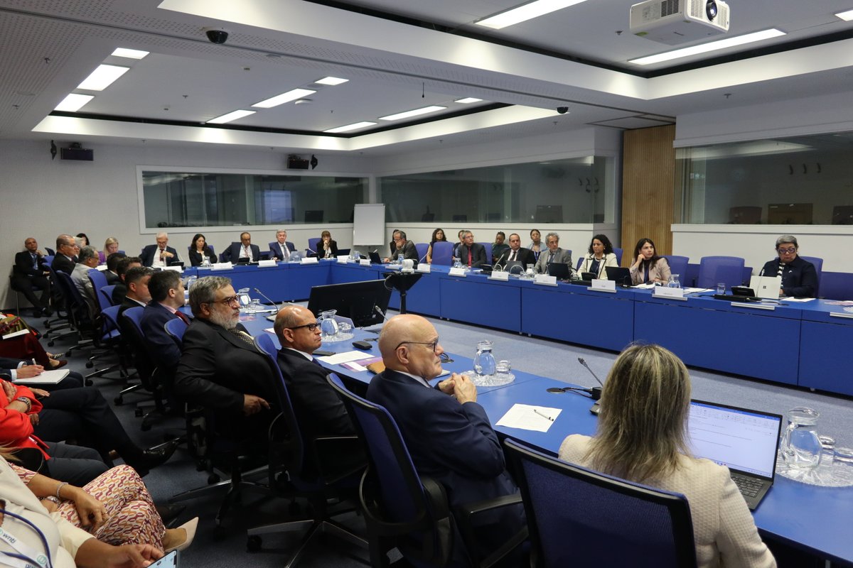 IAEA NS (@iaeans) on Twitter photo At the Ibero-American Forum of Radiological and Nuclear Regulatory Agencies #FORO event during the <a href="/iaeaorg/">IAEA - International Atomic Energy Agency ⚛️</a>'s #GC68, DDG-NS Lydie Evrard in remarks highlighted that FORO and the IAEA share a longstanding and dynamic partnership, characterized by cooperation and mutual benefit. At the Ibero-American Forum of Radiological and Nuclear Regulatory Agencies #FORO event during the <a href="/iaeaorg/">IAEA - International Atomic Energy Agency ⚛️</a>'s #GC68, DDG-NS Lydie Evrard in remarks highlighted that FORO and the IAEA share a longstanding and dynamic partnership, characterized by cooperation and mutual benefit.