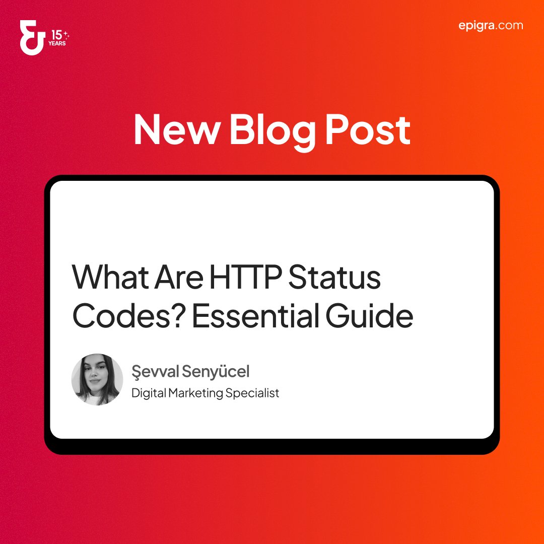 epigra's tweet image. Understanding HTTP status codes is essential for web development and troubleshooting🌐
-
HTTP durum kodlarını anlamak web geliştirme ve sorun giderme için çok önemlidir🌐

#HTTP #WebDevelopment #StatusCodes #Epigra