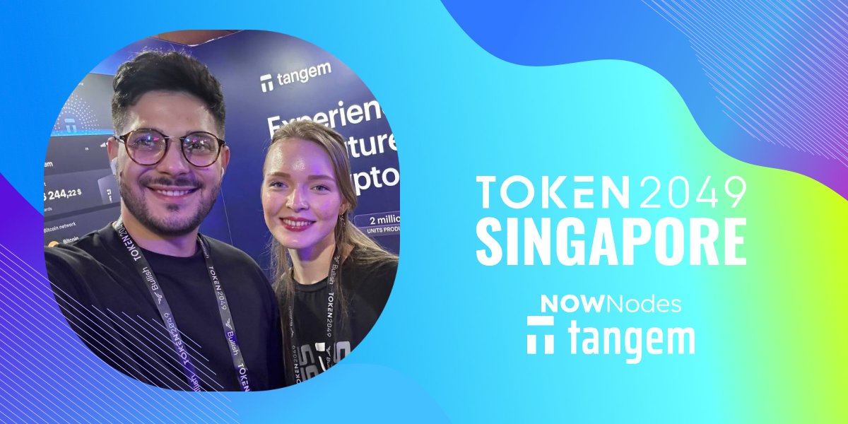 NOWNodes's tweet image. We’re thrilled to be partnered with @Tangem! 💖 They’re doing an amazing job, and we’re thrilled to work with them. 
By the way, our entire team uses the Tangem wallet for personal purposes. Here’s to our amazing partnership—sending warm vibes and virtual hugs! 🤗
#TOKEN2049…