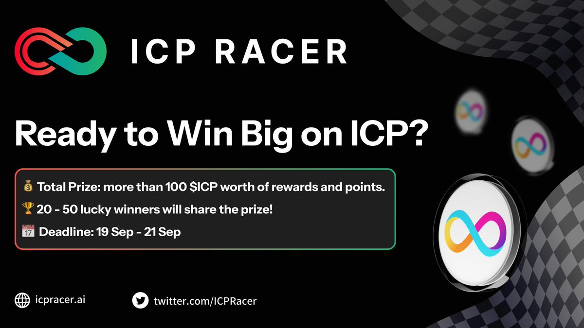 🎉 Ready to Win Big on ICP? 🎉

We are excited to team up with <a href="/townstorygamefi/">TownStory Galaxy｜AI Game is coming</a>, <a href="/ICPExchange/">ICPEx ∞</a>, <a href="/memefunicp/">MemeFun ∞</a>, <a href="/ProjectChosen/">CHOSEN ∞</a>, <a href="/murphai_io/">Murph AI ∞</a>, @ICP_Asiaand more great ICP projects for the exclusive 2049 Airdrop Festival! 🎉

💰 Total Prize: more than 100 $ICP worth of rewards and