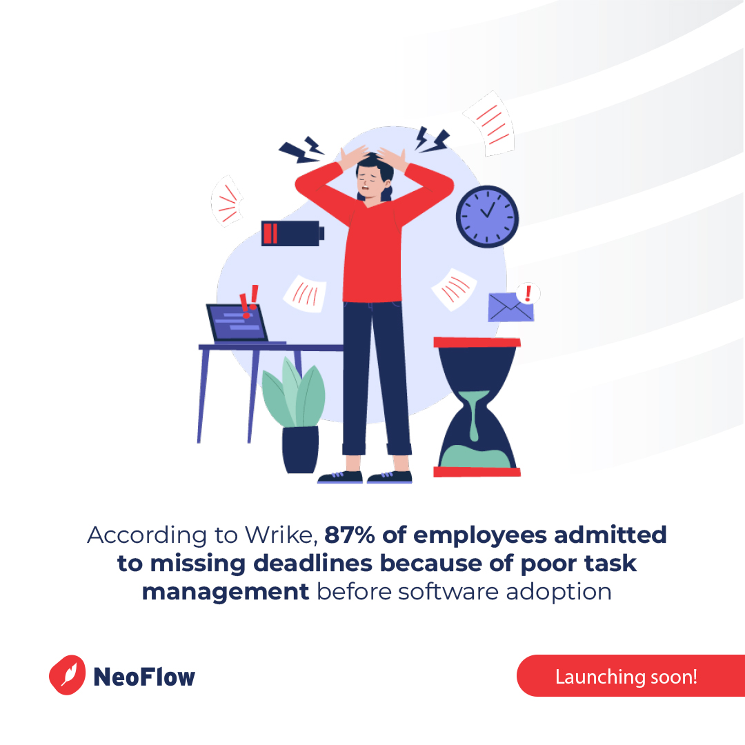 Neoflow_FSM's tweet image. ⏳ Missed deadlines? You’re not alone! 

🚀 Say goodbye to chaos and hello to seamless task management with NeoFlow, launching soon!

#NeoFlow #TaskManagement #ProductivityBoost #SoftwareSolution #LaunchingSoon