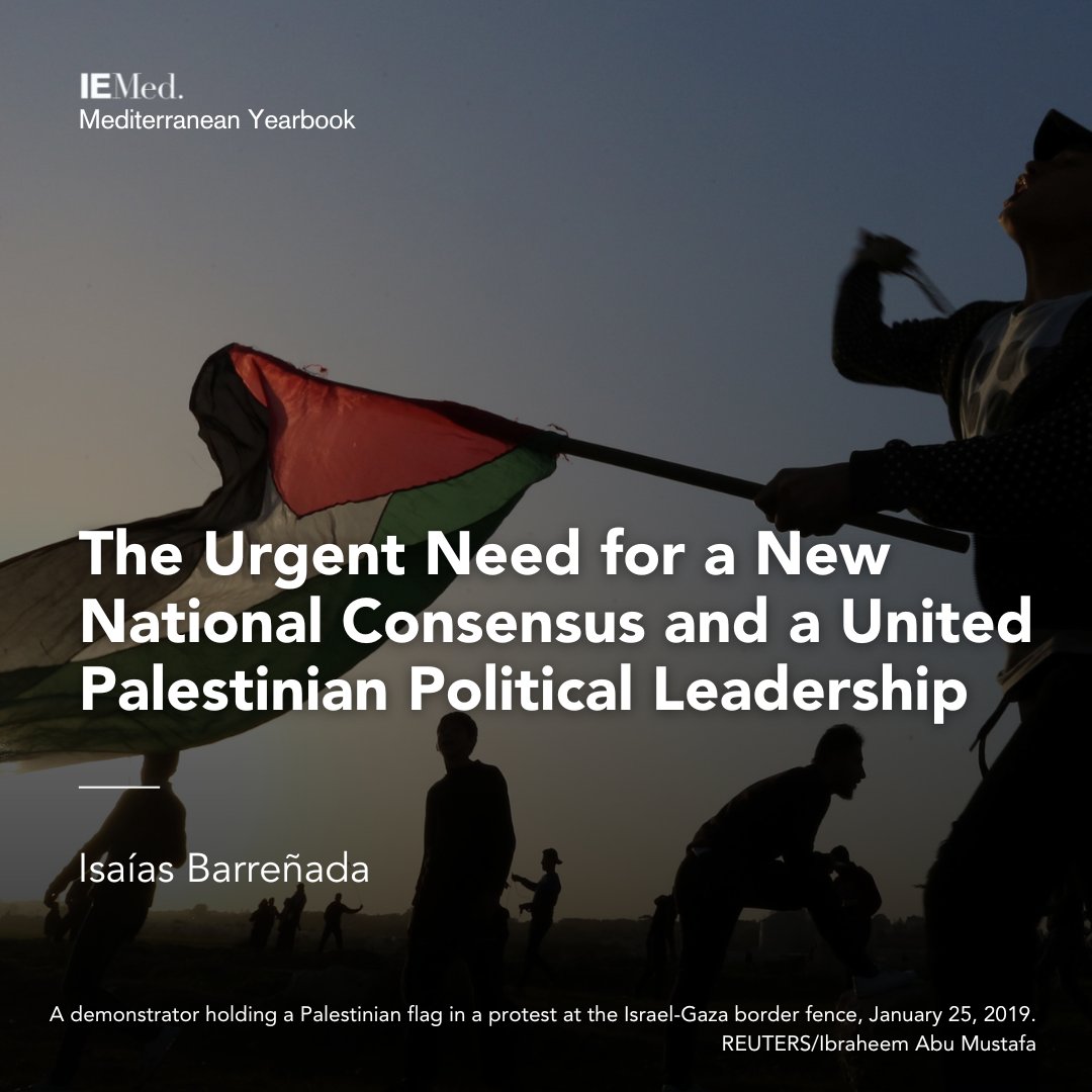 "A Palestinian national consensus must be reached to rebuild the political leadership and agree on a national strategy in accordance with the current situation."

A new #MedYearbook2024 article by @IBarrenada, professor of IR (<a href="/unicomplutense/">Complutense</a>). 

🌐iemed.org/publication/th…