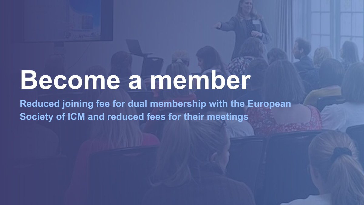 If you’re thinking of attending the ESICM Congress in Barcelona this October, then this is an ideal time to become a member of SICS. 

With membership you can receive reduced fees for their meetings 👉 buff.ly/4cJSp0U 
#IntensiveCare