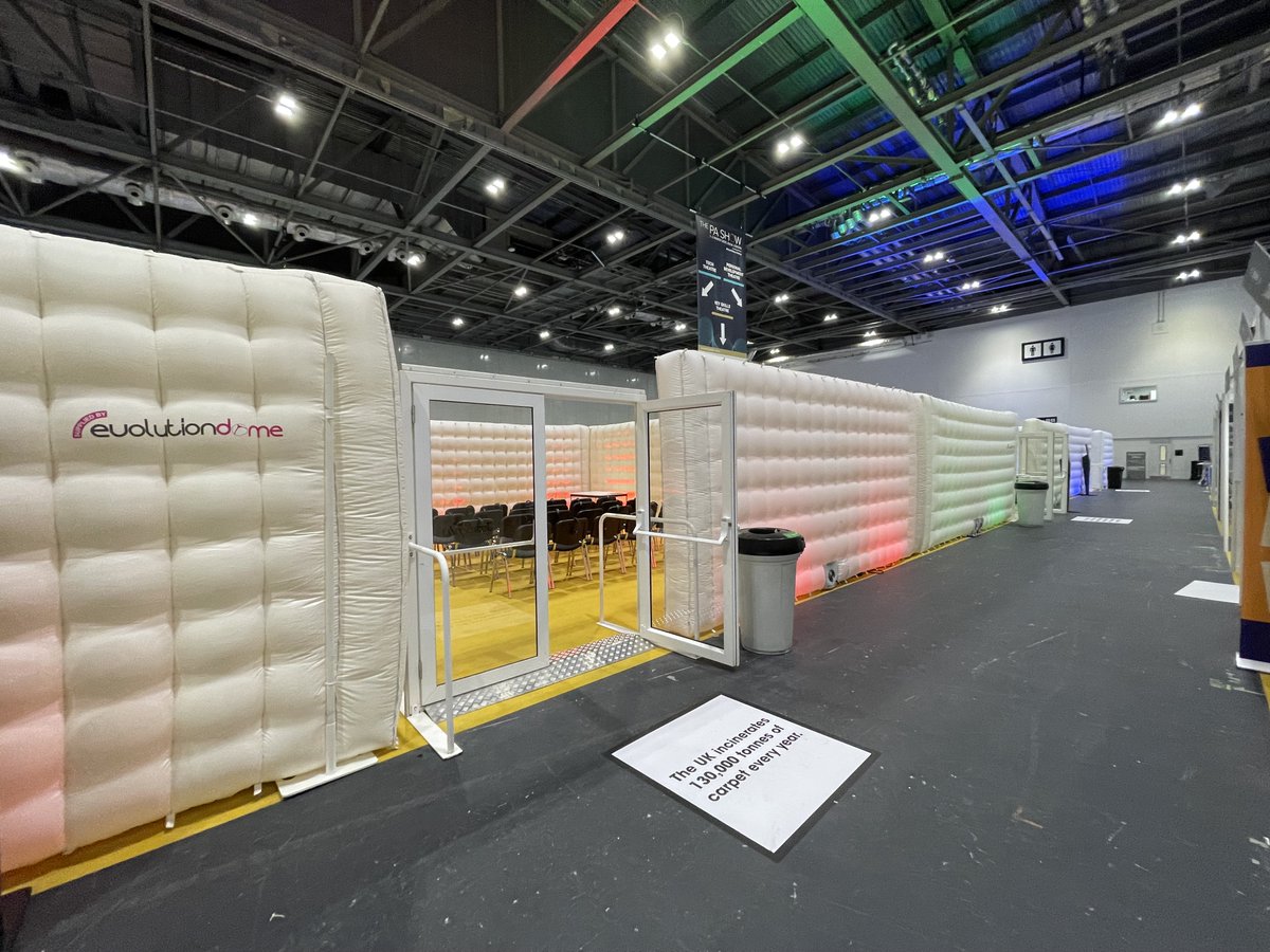 Evolutiondome's tweet photo. From modular walls to inflatable domes, Evolution Dome structures give conference organisers the freedom to create spaces around their content and audience needs.

Contact the team at Info@evolutiondome.com or visit our website for more information on our indoor product range. https://t.co/izndJxWf36