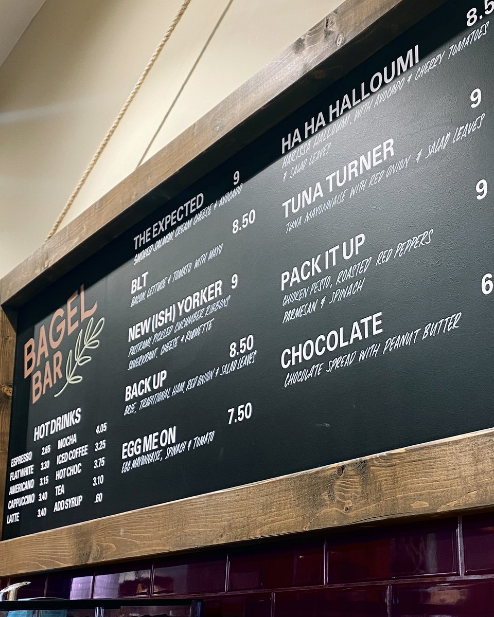 FlourishFHK's tweet image. 👀 Looking for some lunch on the go? 🏃‍♂️ Look no further than our Bagel Bar, serving brilliant bagels to take away like this delicious B.L.T 😍

 #DeliciousEats #BLT #QuickBite #FoodToGoBagels