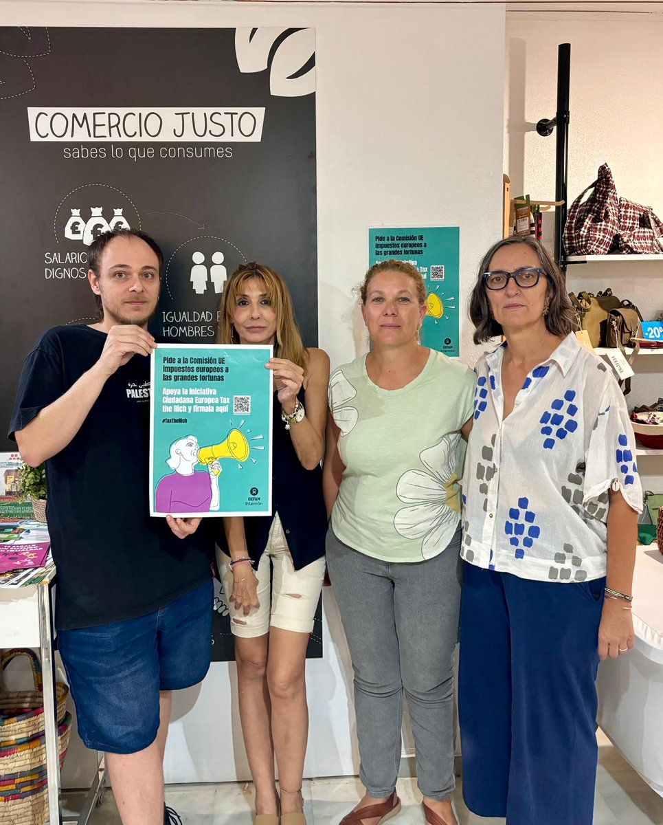 No estamos solos en esta lucha ✊
Casi 7 de cada 10 europeos están de acuerdo en gravar a los ricos para ayudar a los más pobres 💸 
Si eres uno de ellos ¡firma para reducir la desigualdad!👉 tax-the-rich.es