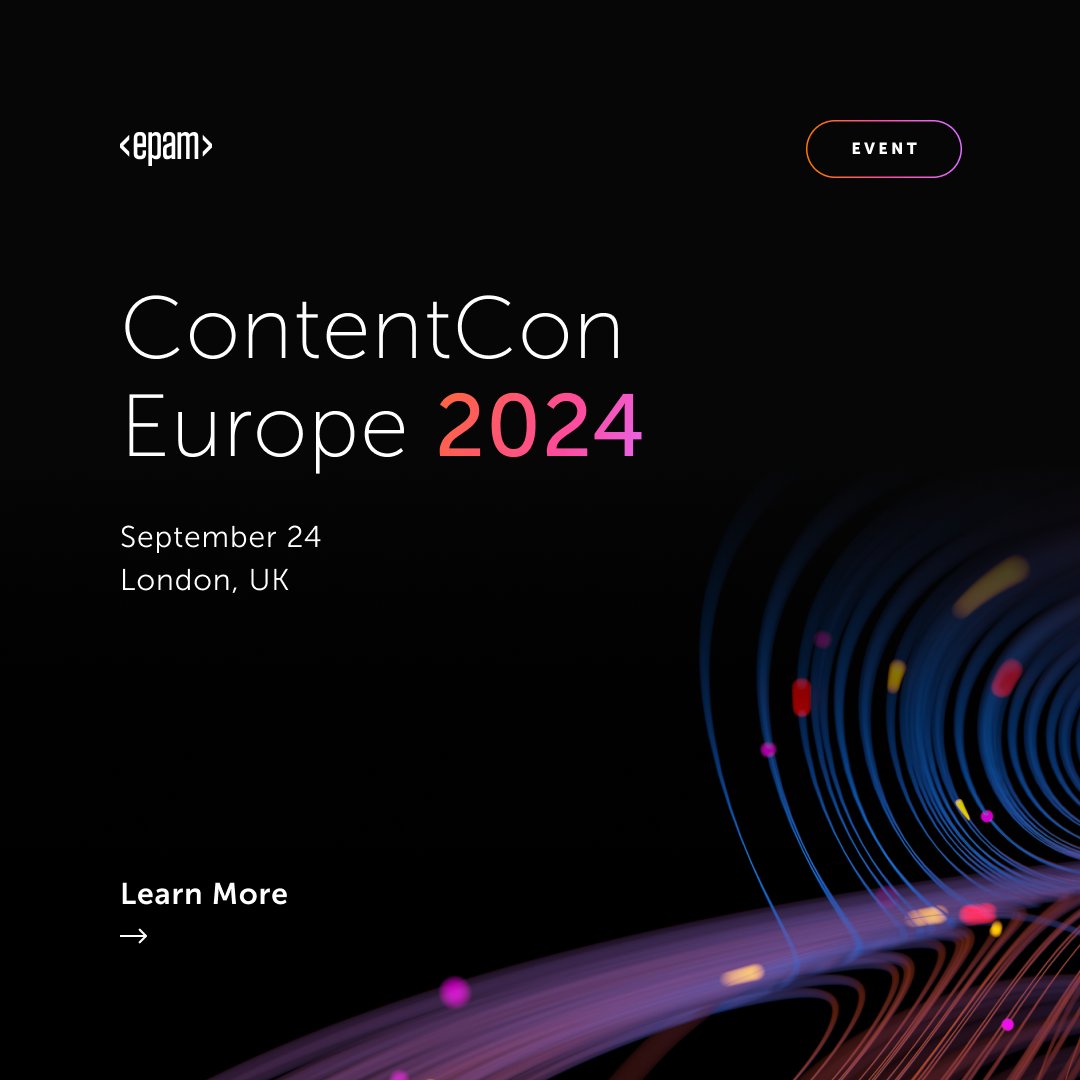 EPAMSystems's tweet image. #ContentCon2024 is just around the corner! 

Join us and our clients, including @PaulasChoice, at the leading event for #Composable trailblazers in #DigitalExperience.

👉 RSVP: bit.ly/3LTxVHV