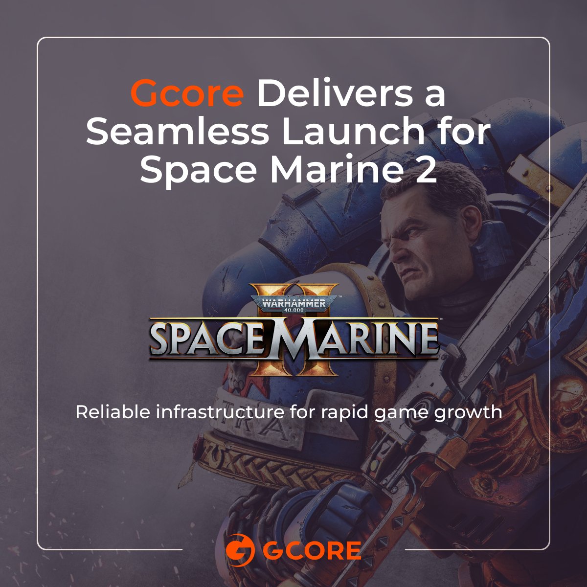 gcore_official's tweet image. 🎉 Congrats to @SaberGames on the epic launch of Space Marine 2, hitting 2M+ players on Steam in days! We&apos;re proud to support this success with our compute infrastructure. Here&apos;s to more milestones ahead!

#gaming #saberinteractive #spacemarine2