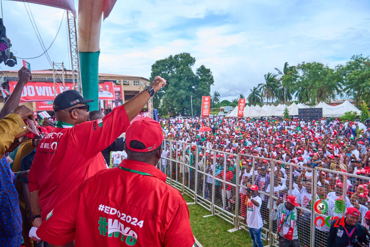 Edo people, una do well! This Saturday, grab your PVC and vote for freedom. We can’t afford another 4 years of disappointment after enduring 25. Olumide Osaigbovo Akpata and Yusuf Asamah Kadiri are dedicated to the well-being of Edolites and the progress of our state. Let’s