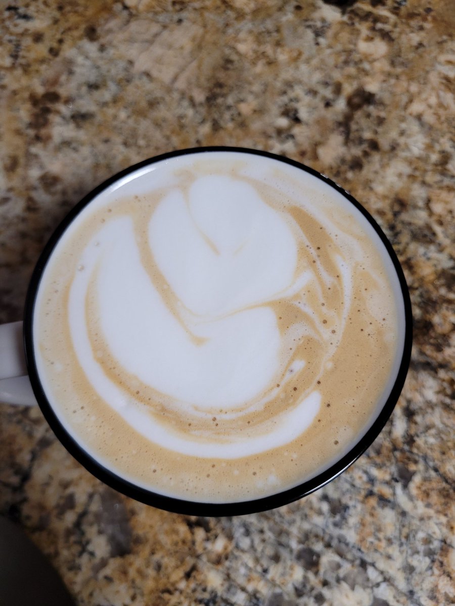 Steve1Coogan's tweet photo. I'd like to say I tried really hard this time. 

.
.
.
#badlatteart #latteart #coffee https://t.co/SH0mZVw3Po