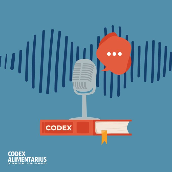 FAOWHOCodex's tweet photo. 🎧 | Looking for a 🆕 podcast to try❓

👉 Listen to the #CodexPodcast, the only programme that brings the world of international standard setting to one of the fastest growing and most diverse digital environments.

📲➡️ https://t.co/juLQhEuhZM

#FoodSafety | #FoodTrade https://t.co/SnAE8e8xYO