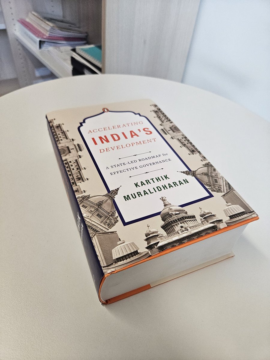 Jalnidh Kaur (@kaurjalnidh) on Twitter photo The giant has finally arrived at my desk. Excited to dive into <a href="/karthik_econ/">Karthik Muralidharan</a>'s monumental work. Looking forward to unpacking it's insights -- many of which are sure to find their way into my growth and development lectures at <a href="/UofGlasgow/">University of Glasgow</a> this fall! The giant has finally arrived at my desk. Excited to dive into <a href="/karthik_econ/">Karthik Muralidharan</a>'s monumental work. Looking forward to unpacking it's insights -- many of which are sure to find their way into my growth and development lectures at <a href="/UofGlasgow/">University of Glasgow</a> this fall!
