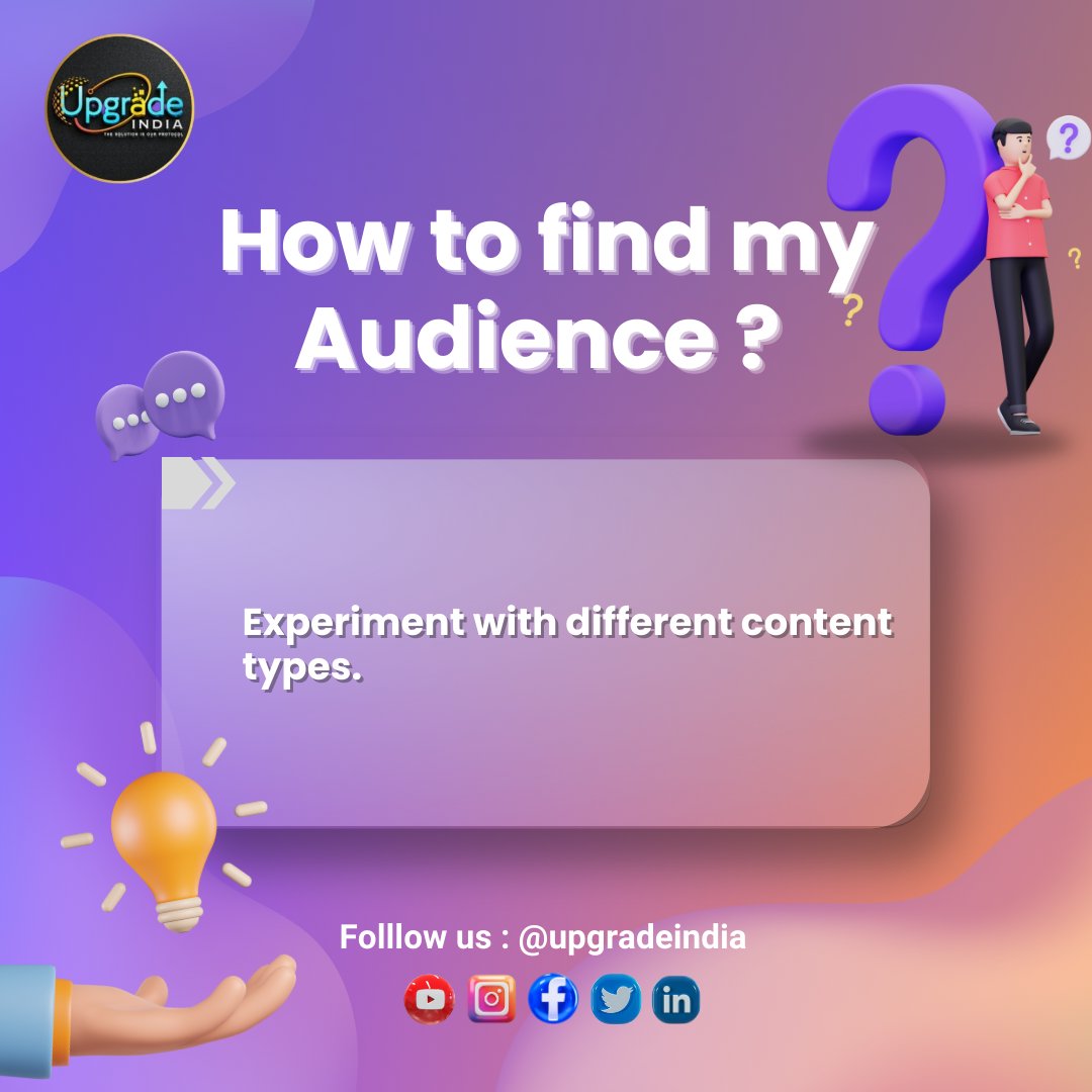 up_gradeindia's tweet image. 📊 Experiment with various content types to keep your audience engaged.

Share your favorite content formats and results!

#ContentMarketing #ContentTypes #ClientTestimonials