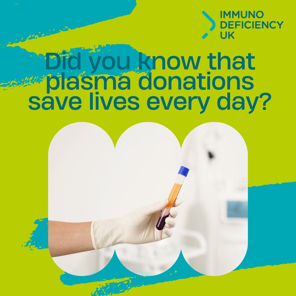 Immunodeficiency UK (@immunouk) on Twitter photo 🌟 It's International Plasma Awareness Week! 🌟
Plasma donations save lives every day. For many people with immunodeficiencies, plasma-derived therapies are essential. Learn more about plasma donation and how it helps: blood.co.uk/plasma/
#PlasmaAwarenessWeek <a href="/NHSBT/">NHS Blood+Transplant</a> 🌟 It's International Plasma Awareness Week! 🌟
Plasma donations save lives every day. For many people with immunodeficiencies, plasma-derived therapies are essential. Learn more about plasma donation and how it helps: blood.co.uk/plasma/
#PlasmaAwarenessWeek <a href="/NHSBT/">NHS Blood+Transplant</a>