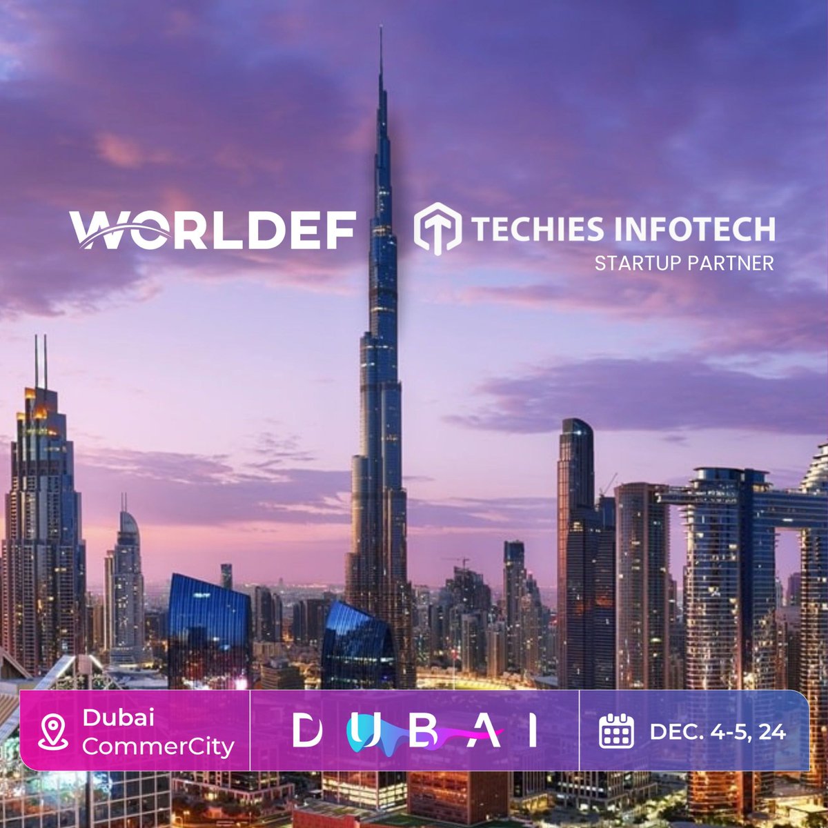 techiesinfotech's tweet image. Techies Infotech is proud to sponsor WORLDEF Dubai 2024!
Join us on December 4-5 at Dubai CommerCity to connect with e-commerce leaders and explore the future of digital trade. See you there!
#TechiesInfotech #WORLDEFDubai2024 #EcommerceInnovation #Dubai #technologies