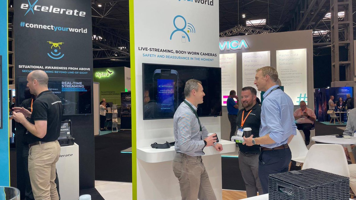 Day 2 is in full swing! Find us at the Emergency Tech Show (Hall 4, Stand B70) and the Emergency Services Show (Hall 5, Stand K190) – come by for live demos of our latest innovations #ESS2024 #ETS2024
