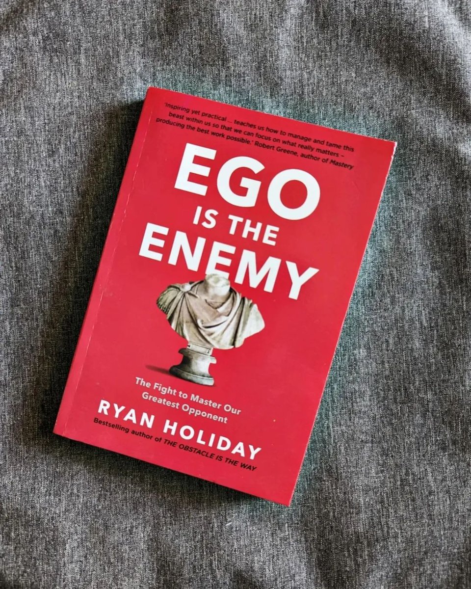 TheWealthLadder's tweet photo. 8 Powerful Lessons from "Ego is The Enemy" https://t.co/JhUN6Ao0Ps