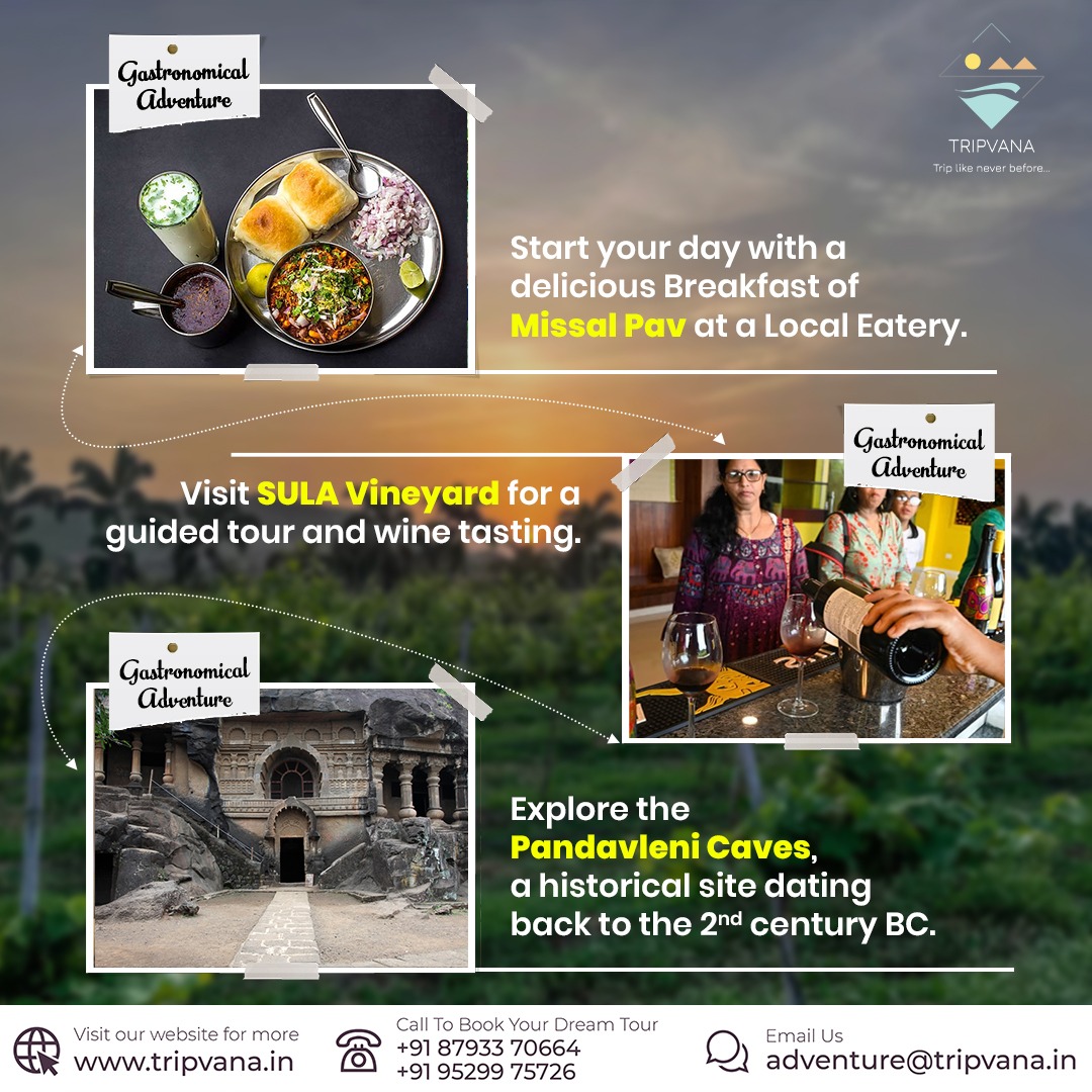 tripvanaadv's tweet photo. Join us on a gastronomic adventure in Nashik.
.
.
#ExploreNashik #Heritage #nashiktravel #nashiktraveller #nashiktravelagency #nashik #nashikcity #nashikgram #nashikfood #explorenashik #pandavleni #pandavlenicaves #Girnare #trimbakeshwar #trimbakeshwartemple #trimbakeshwarnashik https://t.co/arjWT5wyV5