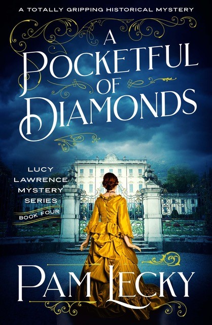 Happy publication day and a huge congratulations to
@pamlecky for Book 4 of The Lucy Lawrence Mystery series - A Pocketful of Diamonds 💎🕵️‍♀️

A Victorian murder mystery series set in Lake Como!