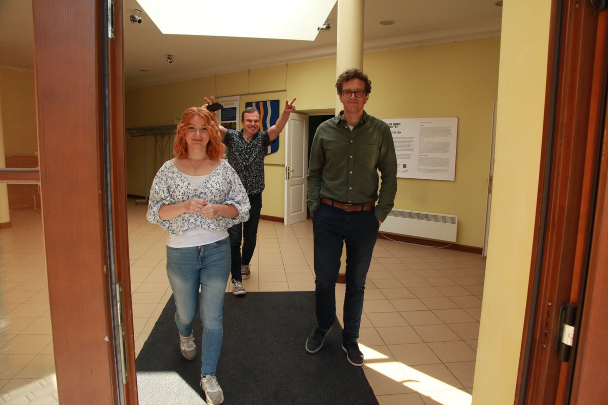 Tas notika šeit tweet media