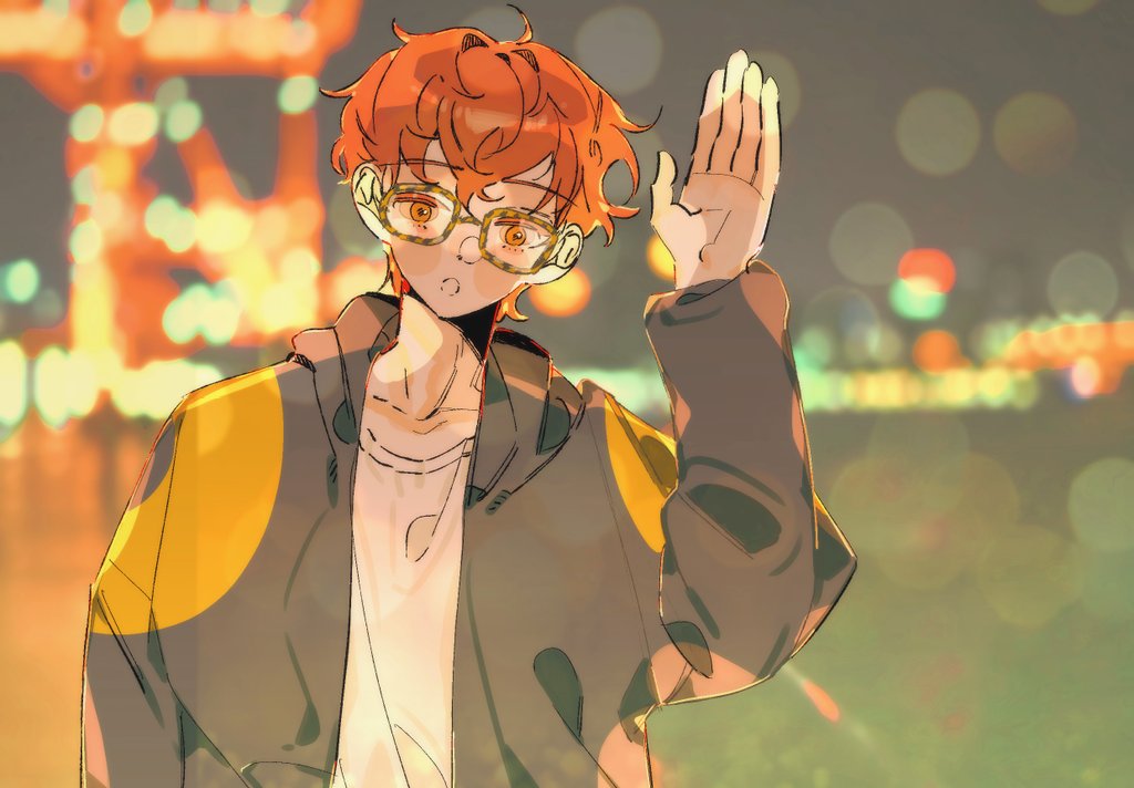 gomduu1015's tweet photo. #Mysticmessenger 

여기서 만나다니! 역시 저와 당신은 운명!👓✨️ https://t.co/58Z4oOFO3B