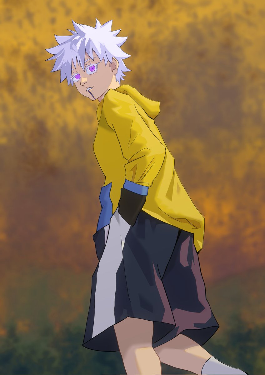Topidsgem's tweet image. Made an Oc using killua and Gojo as a reference, spicing it up with my imagination.
#anime #hunterxhunter #JujutsuKaisen #digitalart