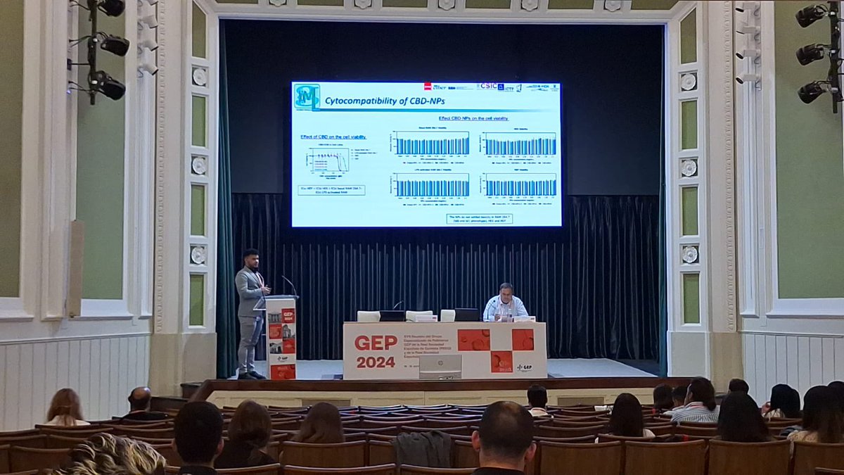 This week I had the pleasure of presenting the results of my research at the XVII Congress of the Specialized Group on Polymers @gep2024 of the <a href="/RSEQUIMICA/">RSEQ</a> and the <a href="/RSEF_ESP/">RSEF</a> 
<a href="/ictp_promocion/">ICTP-CSIC</a> <a href="/Biomat_ICTP/">Biomaterials ICTP</a>