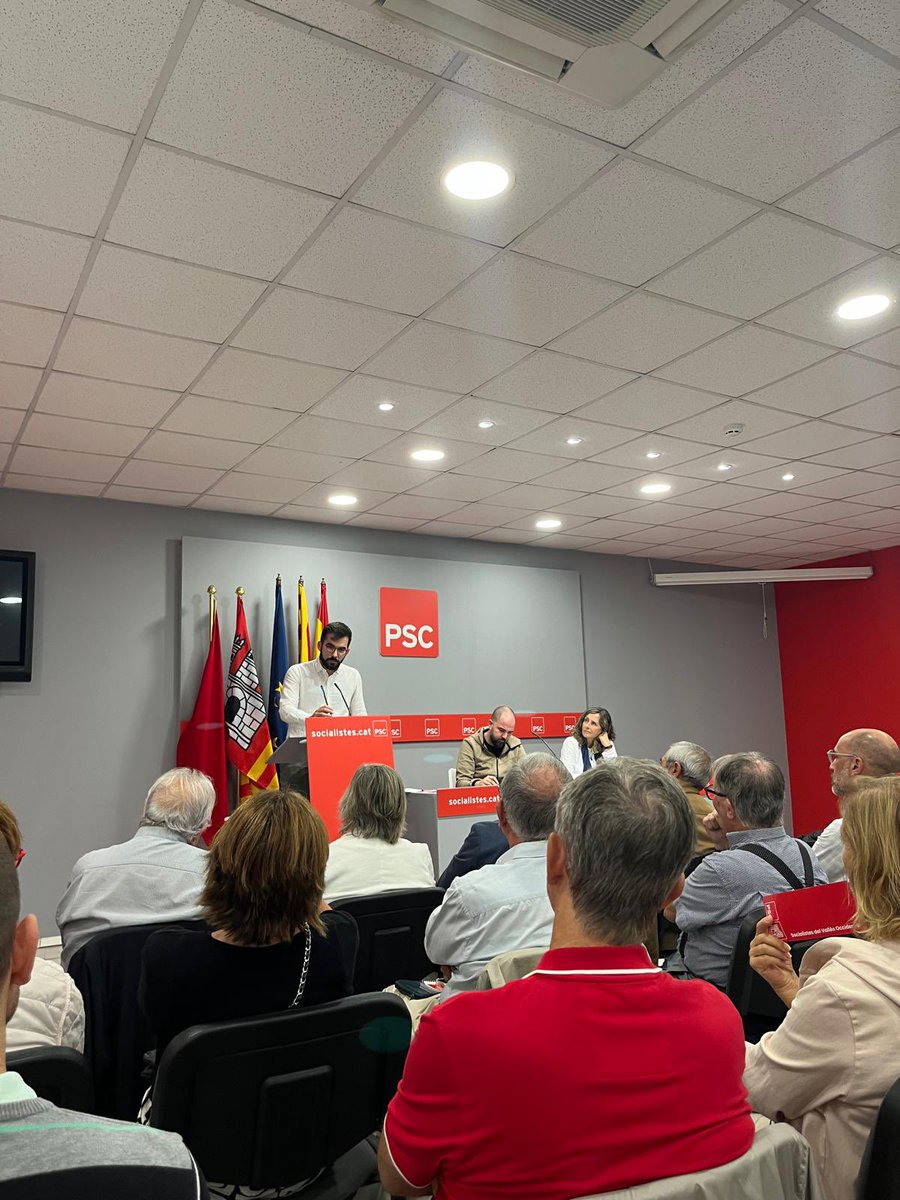 JSC Terrassa /❤️ (@jscterrassa) on Twitter photo Volem felicitar amb molt d'orgull a l'Adrián Sánchez (<a href="/adrianSmorales/">Adrián Sánchez</a>) per la seva elecció com a nou primer secretari del <a href="/PSCTerrassa/">PSC Terrassa/❤️</a> a l'assemblea d'ahir al vespre.
➕⬇️ Volem felicitar amb molt d'orgull a l'Adrián Sánchez (<a href="/adrianSmorales/">Adrián Sánchez</a>) per la seva elecció com a nou primer secretari del <a href="/PSCTerrassa/">PSC Terrassa/❤️</a> a l'assemblea d'ahir al vespre.
➕⬇️