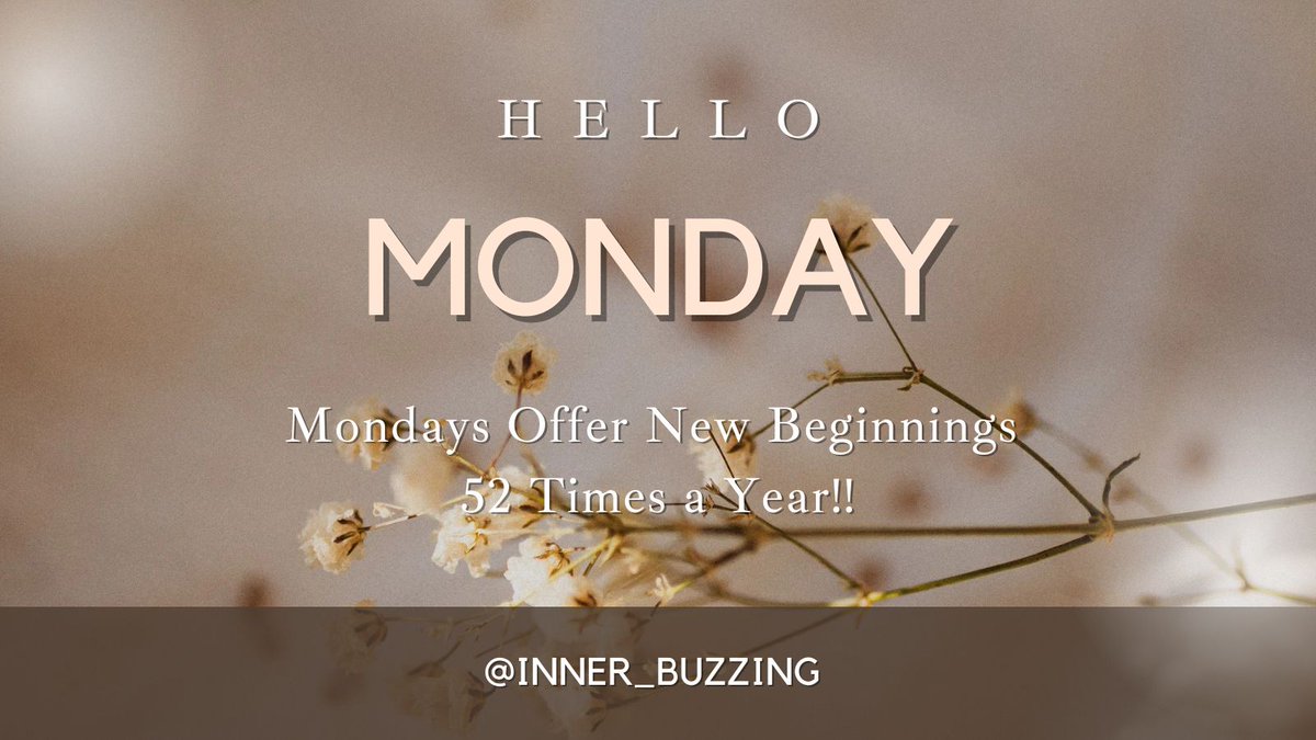 Inner_Buzzing's tweet photo. #MondayVibes😇 https://t.co/O3oHbH1pnD