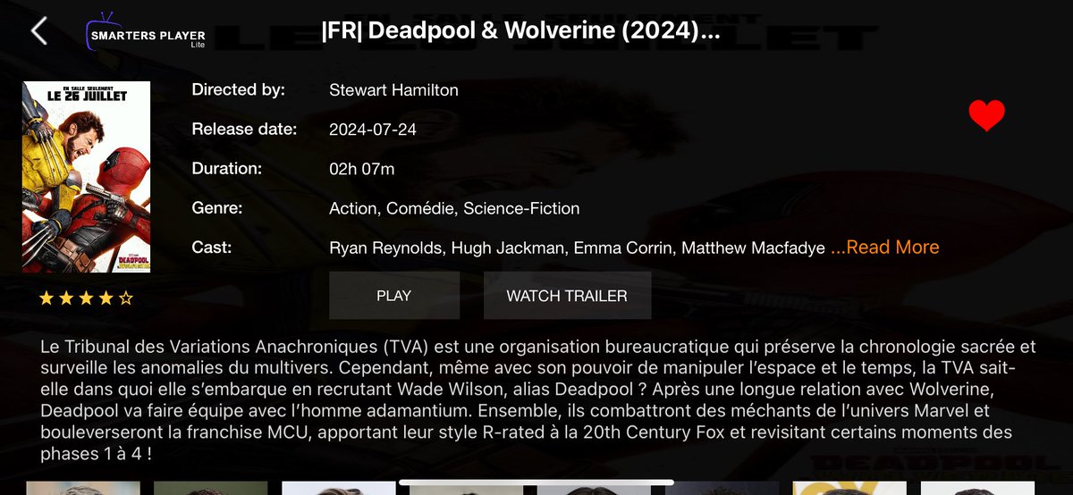 |FR| Deadpool &amp; Wolverine (2024) VOSTFR FHD &gt; Disponible en exclusivité sur l’iptv l’abonnement VIP
