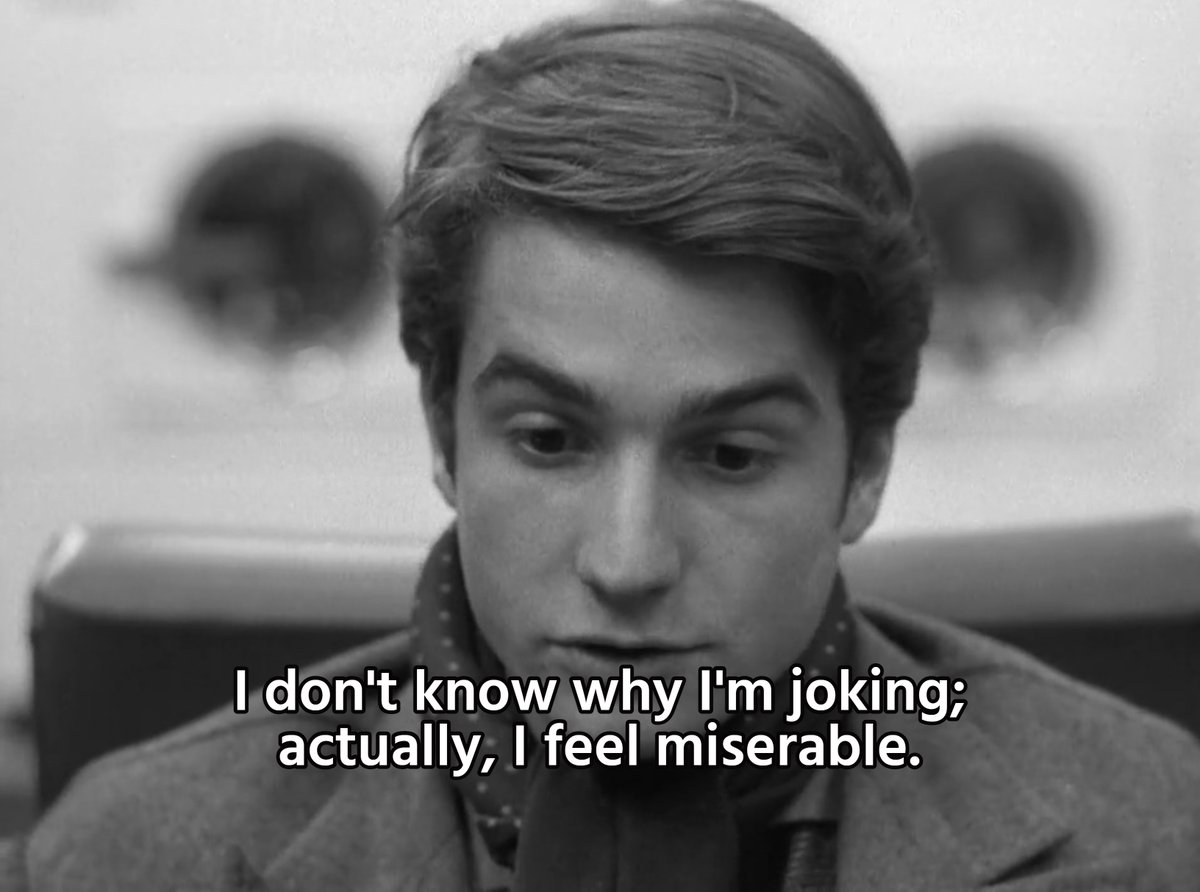 DannyDrinksWine's tweet photo. Masculin féminin (1966)
Director: Jean-Luc Godard https://t.co/CRwPQ1e6pz